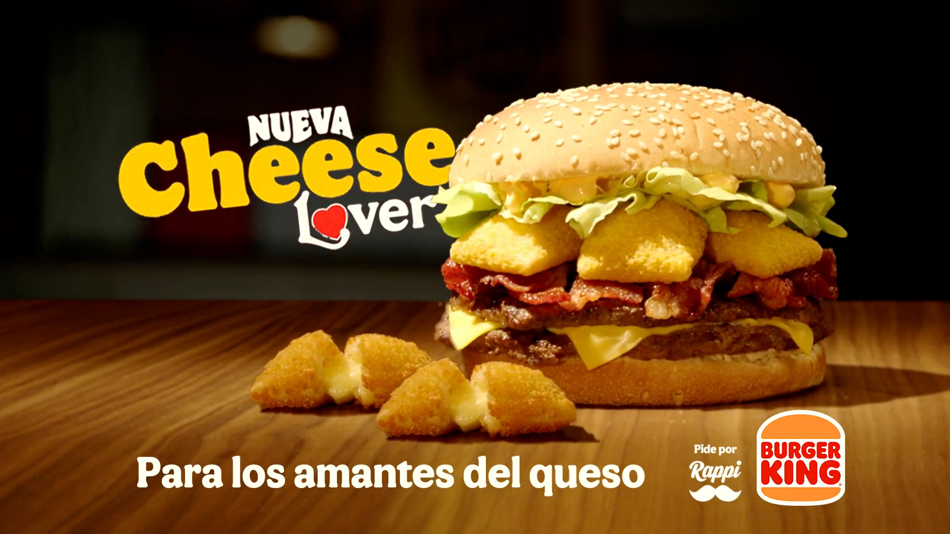 BURGER KING – CHEESE LOVERS